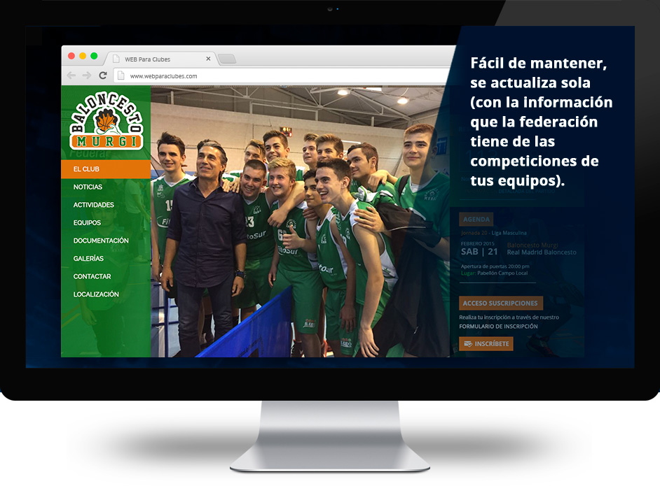 Fácil de mantener, se actualiza sola